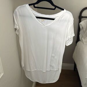 White Cloth and Stone v-neck top